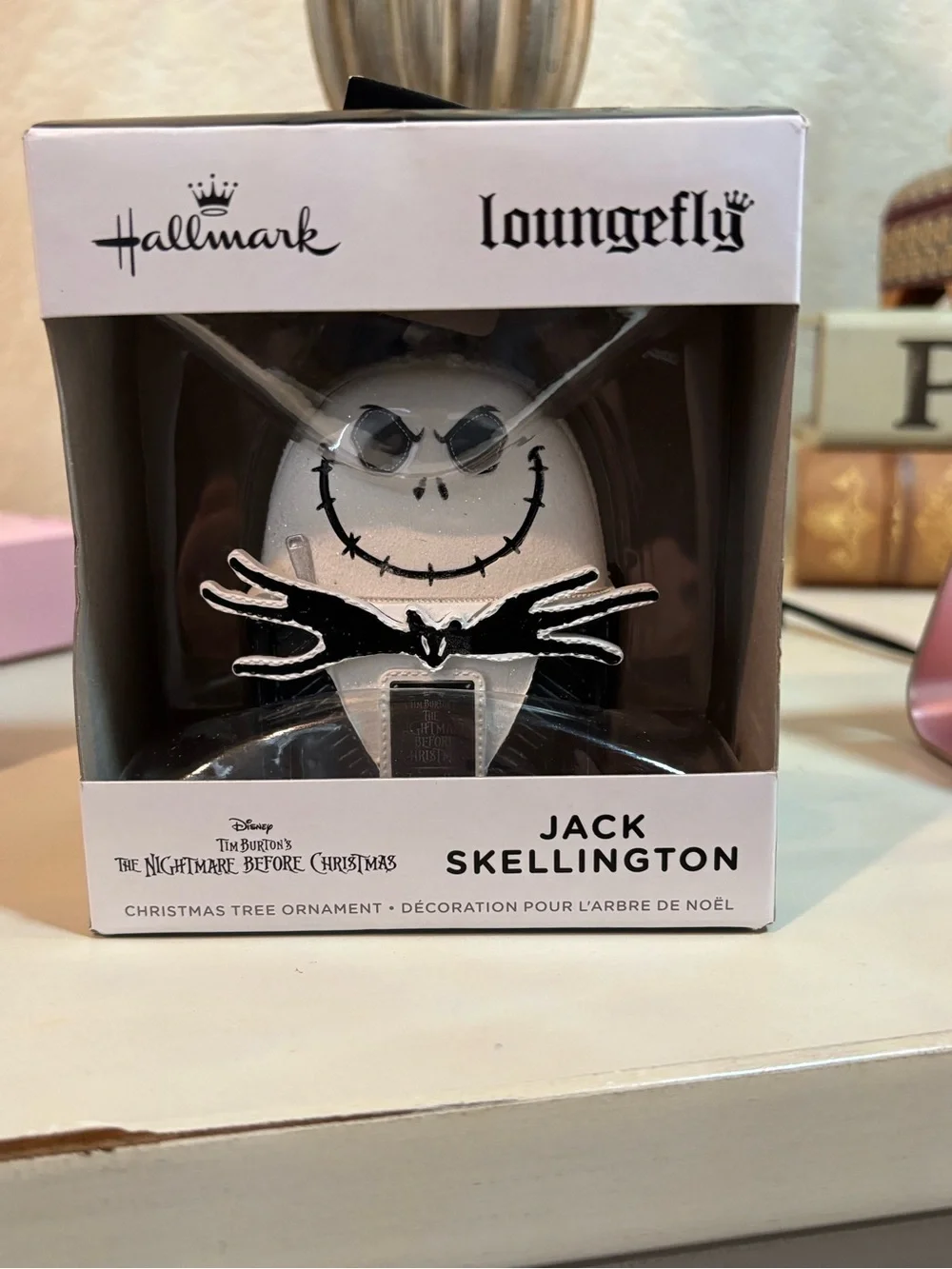 Hallmark Loungefly Nightmare Before Christmas Jack Skellington Ornament NIB